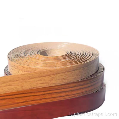 Fascia di bordo piatto a grana in legno